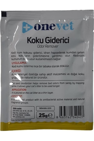 Onevet Kedi Kum Kokusu Giderici Sabun Kokulu 25 Gr