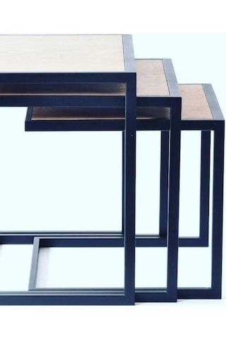 Zigon Zlf 3Lü C Model Metal Transmisyon Çelik Siyah Fırın Boya Md