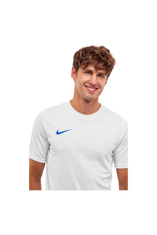 Nike Dri-fit Park Vıı Jsy Ss Erkek Spor Tişört Beyaz/mavi