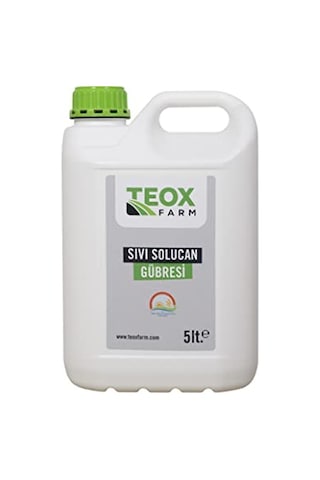 Teoxfarm Organik Sıvı Solucan Gübresi 5 Litre 0,250