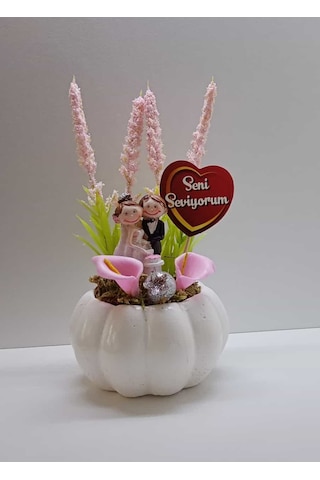 Evlilik Yıl Dönümü Hediyesi Sevgiliye Hediye Seni Seviyorum Yazıl