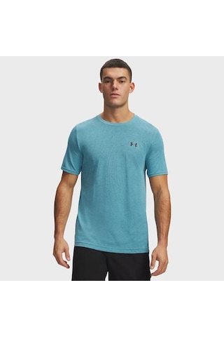 Under Armour Vanish Seamless Novelty Erkek Mavi Polo Yaka Tişört