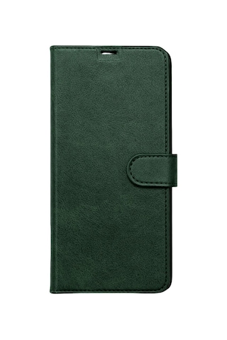 Mobaxaksesuar Xiaomi Redmi 15 4g / 5g Kılıf Deri Deluxe Cüzdanlı Kapaklı Case Yeşil