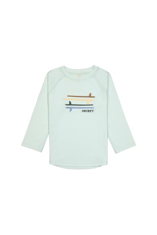 Lassig Surfboards Uv Korumalı Uzun Kollu Mayo Tişört Sea Foam Açık Mavi