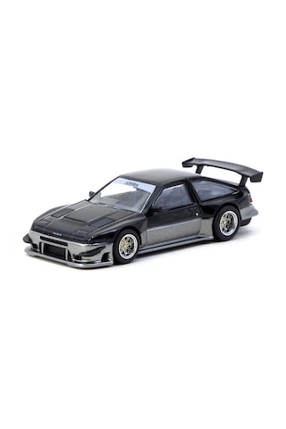 Tarmac Works 1/64 Toyota Sprinter Trueno Ae86 Widebody Black/grey - Designed By Jon Sibal - Malaysia Special Edition