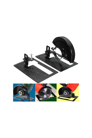 Değişken Açılı Taşlama Kesme Makinesi Dönüşüm Aracı Açılı Taşlama Tutucu Güvenlik Kalkanı Dıy Araçları Ağaç İşleme Kılıflı