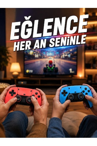 Retro Oyun Konsolu Hdmı Destekli Kablosuz Oyun Kolu İle Oyun Keyfi Diğer