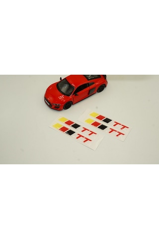 Audi Tt Logo Motor Kapağı Damla Silikon Plaka Logo Arma Amblem Ye