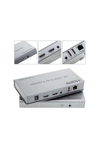 Nivatech Ntc-fy1408 4k Hd 200 Metre Extender Usb Ir Hdmı Kvm