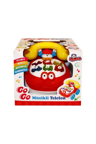 3208-Hk Kut.Go Go Müz.Telefon Araba . . Vardem Oyuncak