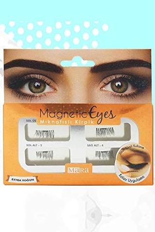 Mara Kozmetik Magnetic Eyes Mıknatıslı Kirpik Extra Yoğun, Siyah