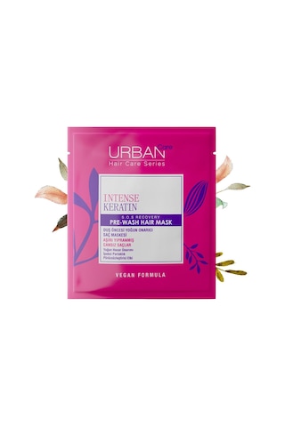 Intense & Keratin Aşırı Yıpranmış Ve Cansız Saçlara Özel Duş Öncesi Saç Bakım Maskesi 3x50ml-vegan