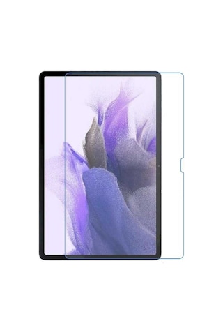 Galaxy Tab S7 Fe Lte T737-t736-t733-t730 Uyumlu Zore Tablet Temperli Cam Ekran Koruyucu-renksiz