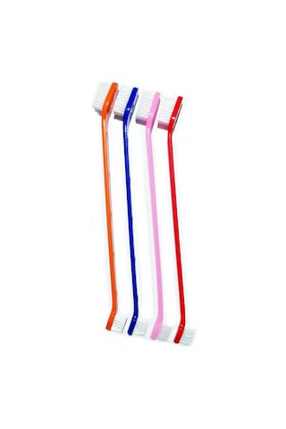 Nunbell Biftek Aromalı Köpek Diş Macunu 95 G + Diş Fırçası 4'lü