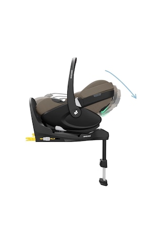Maxi-Cosi Pebble 360 Pro Dünyanın Ilk Kızaklı, Araç Dışına Çıkabilen Adac'lı 360 Dönebilen Tam Yatabilen Isofix Bazalı Ana Kucağı ve Bebek Oto Koltuğu 0-13 kg Twillic Truffle