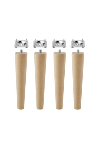Ahşap Mobilya İçin 20 Cm M8 Civatalı Set - 8'li Abanoz