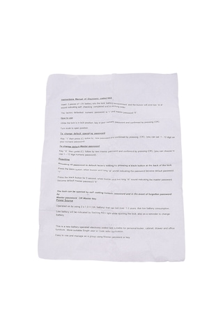 Homyl Elektronik Kod Dolabı Dosya Kilidi Ev Mobilyaları Tarif Edildiği Gibi