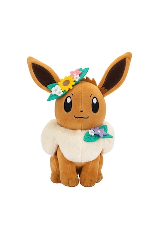 Pokemon Pelüş Figür 20 Cm Bahar Serisi Pkw3667 - Eevee Çok Renkli