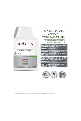 Klasik Yağlı Saçlar Için Şampuan 300 Ml - Genesis Şampuan Dökülme Karşıtı