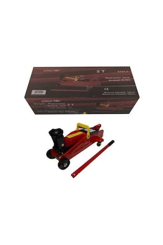 Arabalı kriko araç kaldırma krikosu hidrolik 2 ton