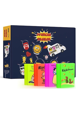 Silka Neon Kitap Silgi Art21 36 lı Kutu