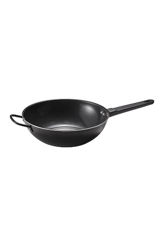Wok Tava, Yapışmaz Kaplama-siyah, 28 Cm