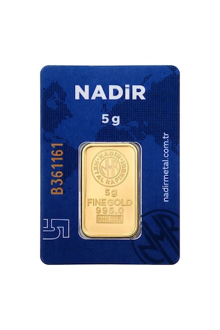 5 Gr 24 Ayar Nadir Gram Altın