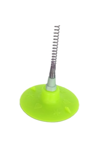 Markapet Yaylı Vantuzlu Hacıyatmaz Kedi Oyuncağı 30 CM