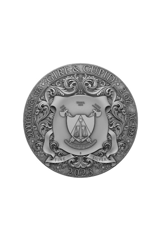 AgaKulche Aşk Tanrıçası Gümüş Sikke Coin