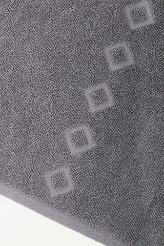 Oscuro X Bathmat Space - Ekstra Yumusak, Modern %100 Pamuk 50X75C Gri
