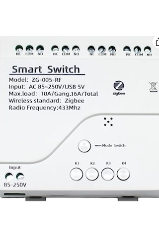 Tuya 4ch Akıllı Wifi Rf Anahtar