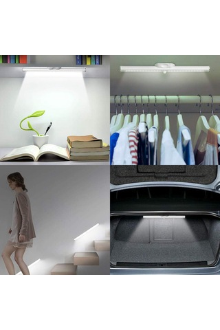 Mufunye D C5v 2w 22led Kabin Lambası Hassas Dokunmatik Kontrol Benimsendi Pır Hareket İndüktör Sensörü / Sabit Parlak 2 Aydınlatma Çalışma Modu / Usb Şarj Portu