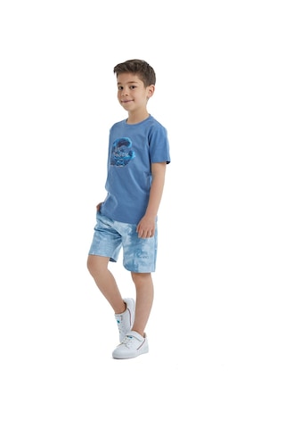 Blackspade Erkek Çocuk T-shirt 40483 - Mavi