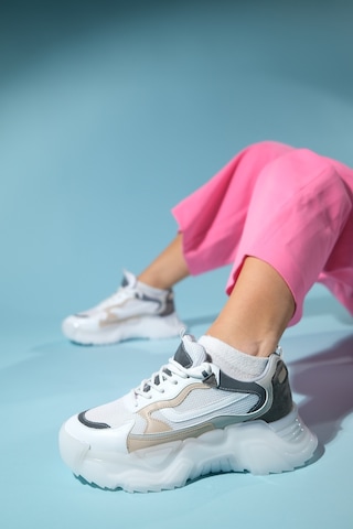 Luvishoes Opole Beyaz Multi Kadın Spor Ayakkabı Beyaz