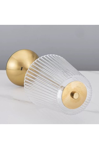 Mien Dokunmatik Şarjlı Masa Lambası Modern Şık Tasarım 30 Cm Altın