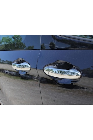 Ford Tourneo Courier Uyumlu 2023 Ve Üzeri Krom Kapı Kolu 4 Kapı Paslanmaz Çelik