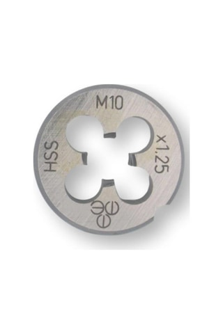 Mte M10 X 1.25 Pafta İnce Vidalı Hss Dın 223/b