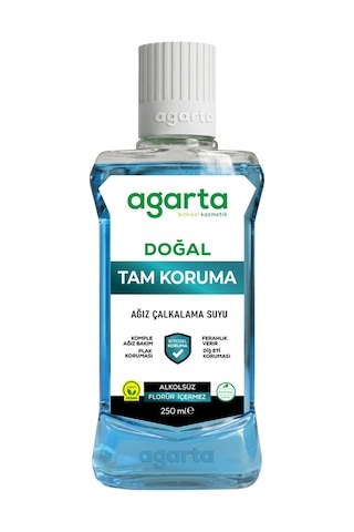 Agarta Tam Koruma Alkolsüz Ağız Bakım Suyu 250 ML