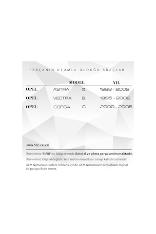 Opel Astra G, Vectra B, Corsa C İçin Vites Topuzu Diğer