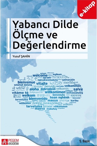 Yabancı Dilde Ölçme Ve Değerlendirme E-kitap