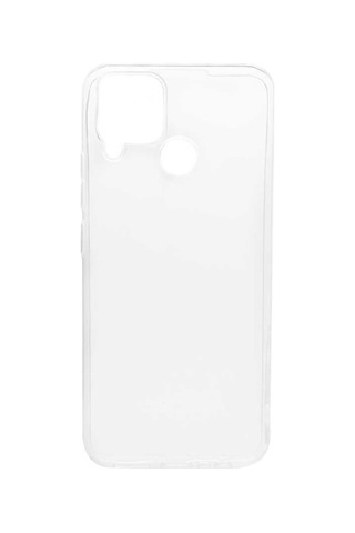 Realme C25 Kılıf Zore Şeffaf Ince Ve Esnek Süper Silikon Kılıf Renksiz