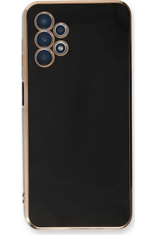 Newface Samsung Galaxy Uyumlu A13 4g Kılıf Volet Silikon Semeglbl - 24 - Siyah Sıyah