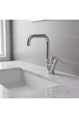 Penta Opus L Krom Yüksek Lavabo Bataryası P318 Krom