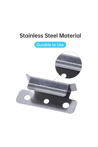 Lemestar 3d Yazıcı Isı Taban Klemensi 4 Adet Paslanmaz Çelik 7mm Kalınlığa Uygun Aksesuar