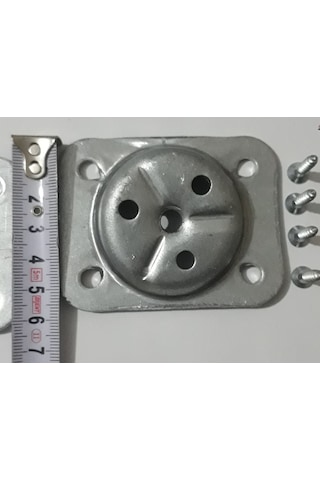 BARERMO 4 Adet Metal Sehpa Ve Ahşap Ayak Bağlantı Aparatı Açılı A