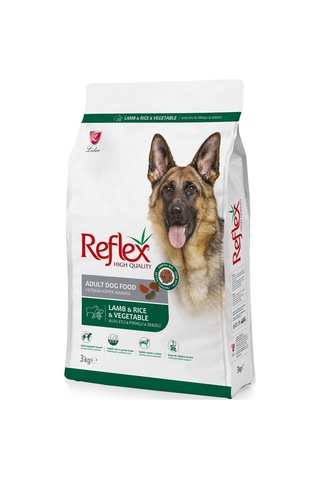 Kuzu Etli & Pirinçli & Sebzeli Yetişkin Köpek Maması 3 Kg