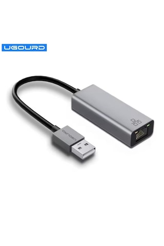 Ugourd 1000-mbps Rj45 Ethernet Dönüştürücü Adaptör Usb Giriş Ce Lisanslı Sağlam Gigabit 1000mbps Rj45 Ethernet Dönüştürücü Adaptör
