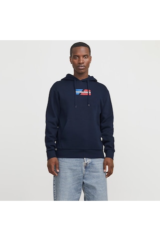 Jack & Jones Graphic Erkek Lacivert Sweatshirt 12268422-skyc Lacivert