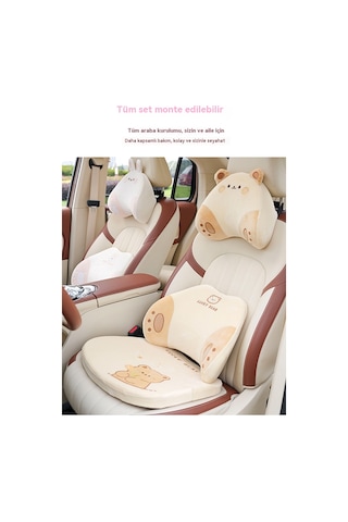 Aurora Araba Yumuş Koltuk Mindere Bej 1-Krem