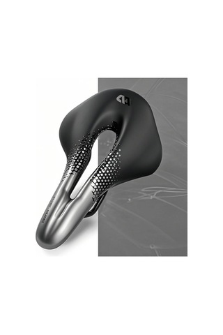 Jeemson West Bıkıng Ergonomik Bisiklet Seli - Yüksek Esneklikli, Havalandırmalı Yol Bisikleti Jantı - Kırmızı-siyah 250x145mm Çok Renkli